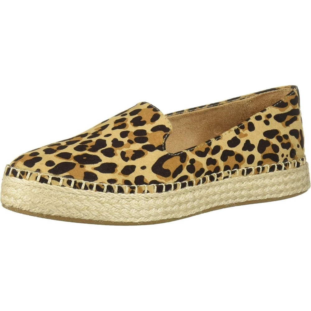 Dr. Scholl's Shoes Women's Find Me Loafer - Cheetah Print Tan / Black | 7.5 M